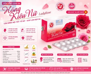 Viên Uống Sáng Da Hồng Kiều Nữ® | Hộp 30 viên