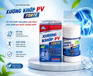 Viên Uống Xương Khớp PV Fort® | Lọ 60v