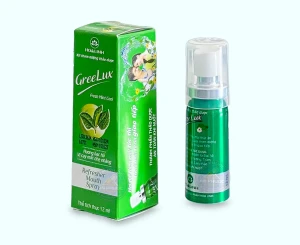 Xịt thơm miệng thảo dược GreeLux® bạc hà - chai 12ml