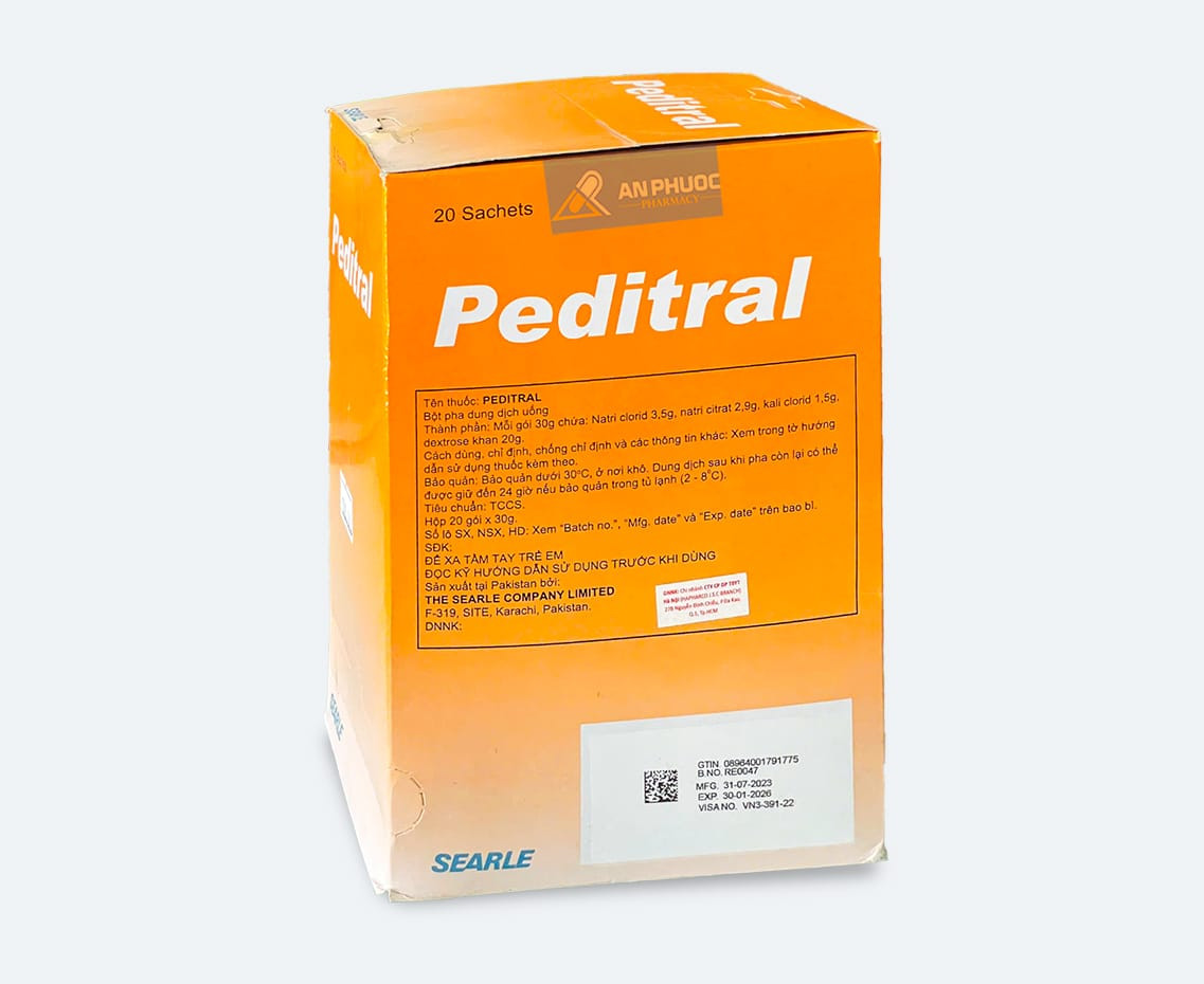 Peditrial Thuốc Peditral® | Hộp 20 Gói