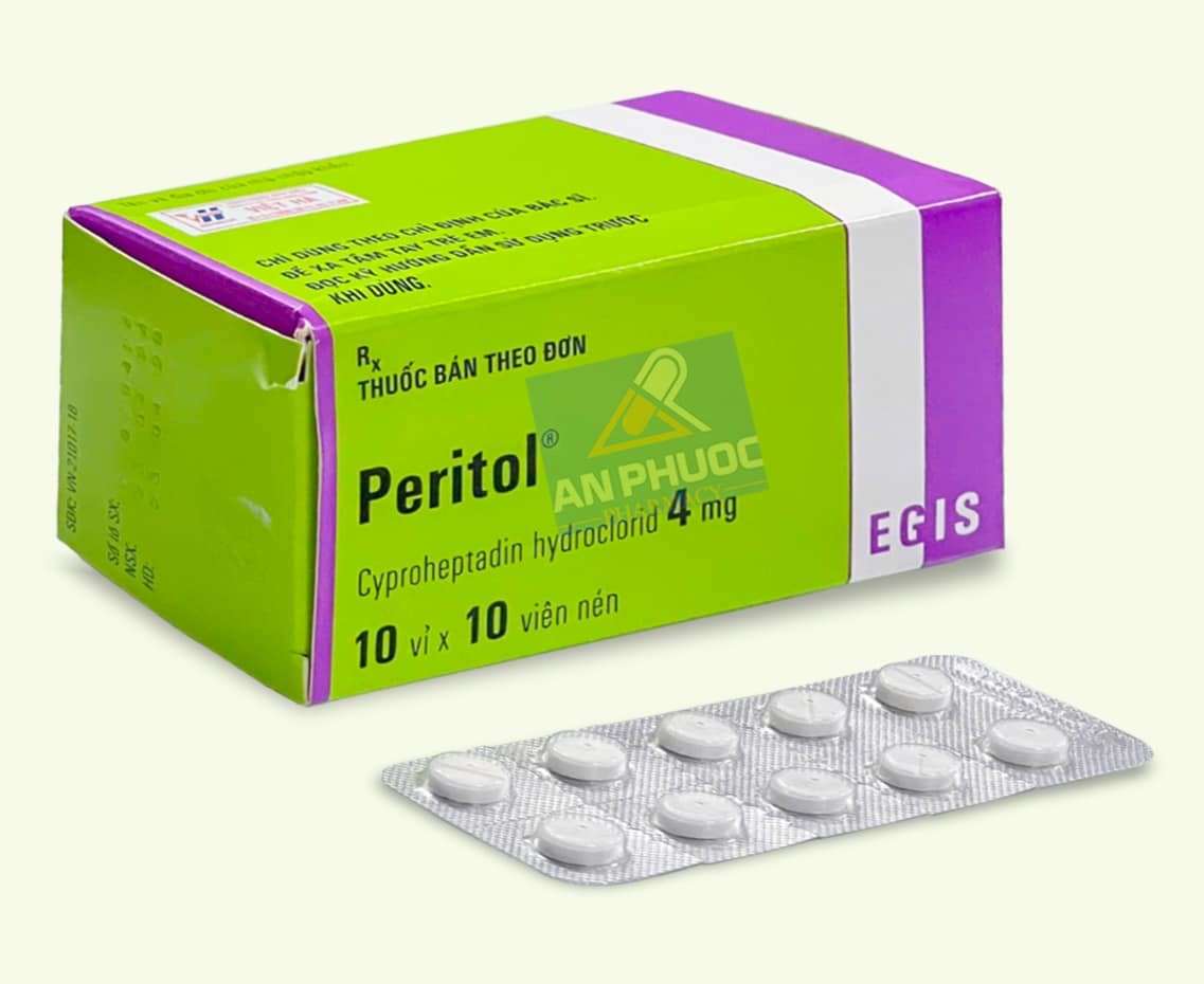 Thuốc Peritol® 4mg | Hộp 100 VNE