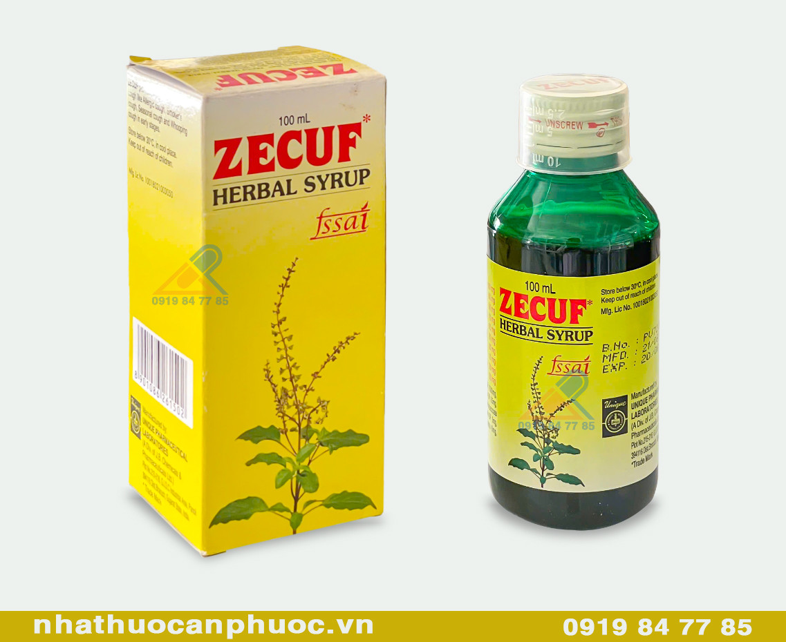 Zecuf® Herbal Syrup | Chai 100 ml